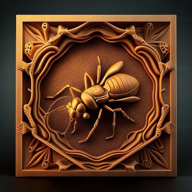 3D модель Pheidole midas (STL)